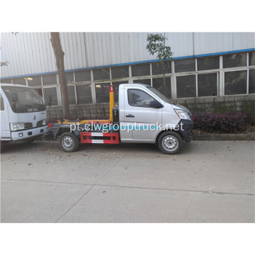 Caminhão de lixo Changan 4x2 lixo lixo removível bin